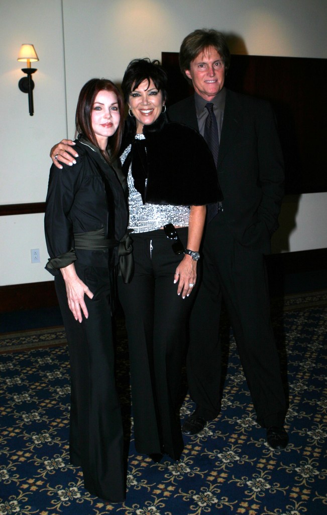 Priscilla Presley and Kris Jenner 