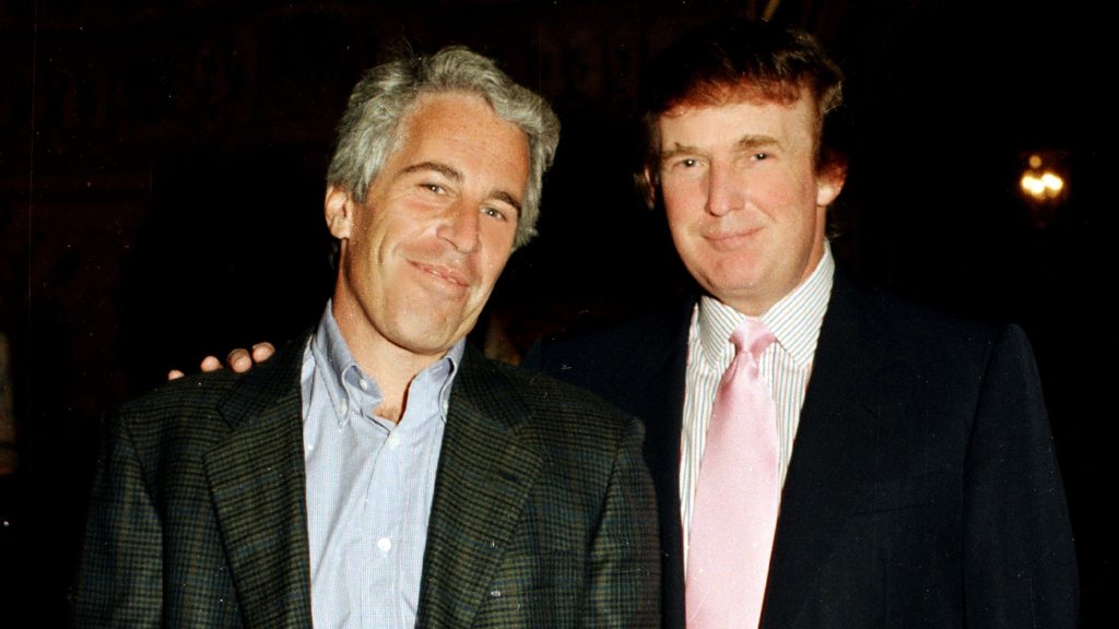 Jeffrey Epstein and Donald Trump