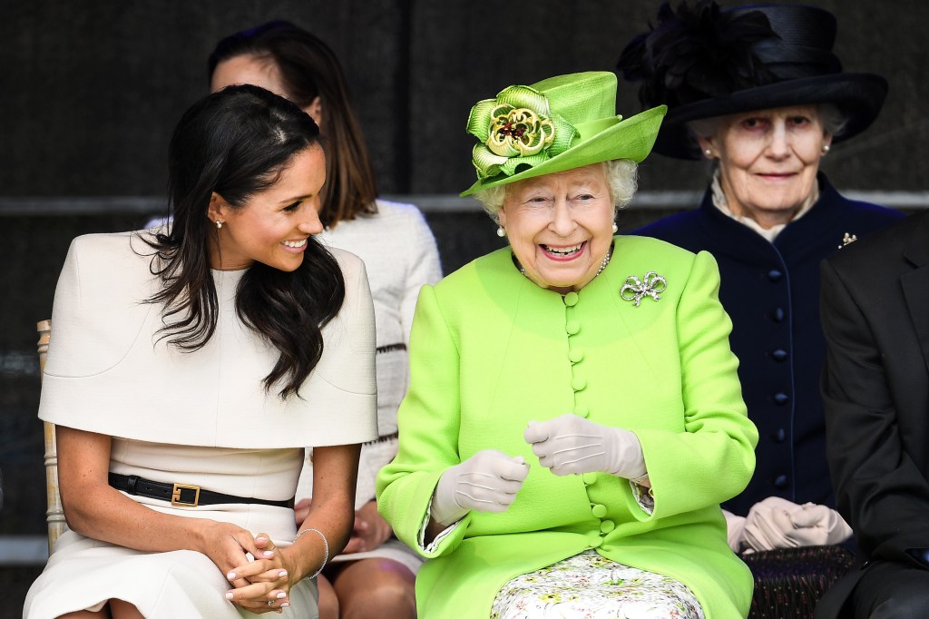 Meghan Markle and Queen Elizabeth 