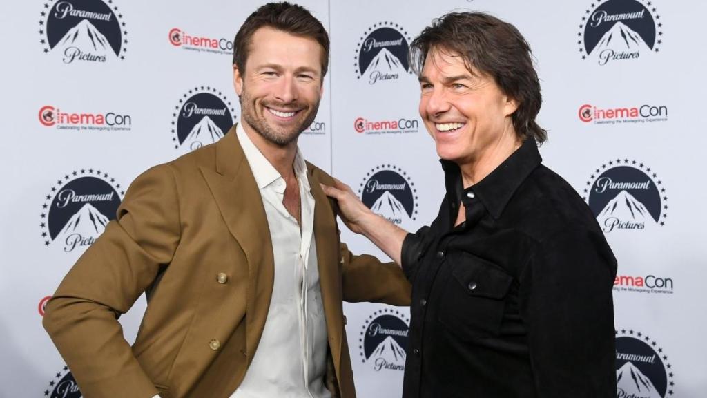 Glen Powell tom cruise