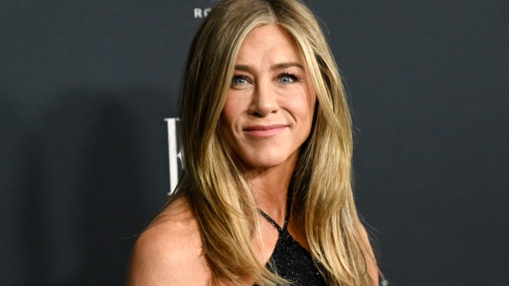 Jennifer Aniston Turns Heads in Halter Neckline Gown