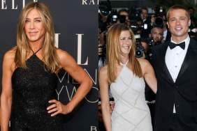 Jennifer Aniston and Brad Pitt