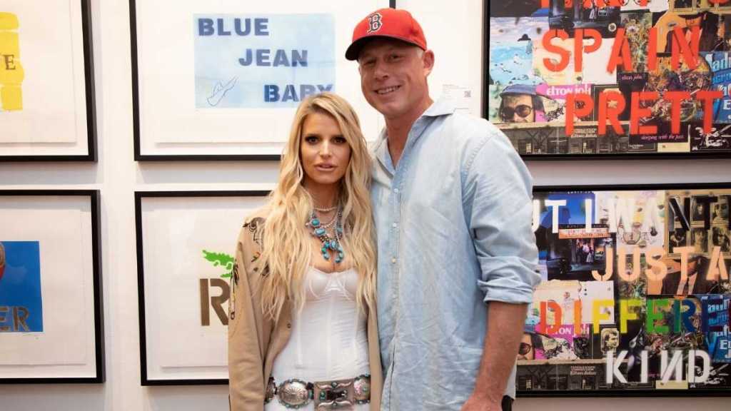 Jessica Simpson and Eric Johnson
