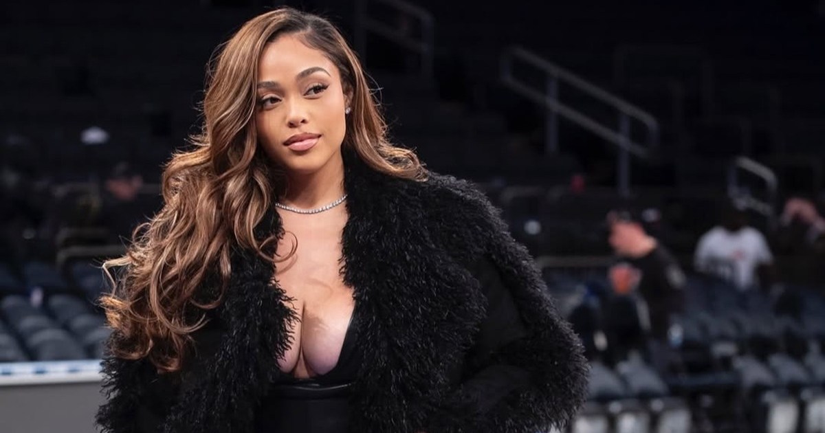 Jordyn Woods Slays in Bold Top For Game Night