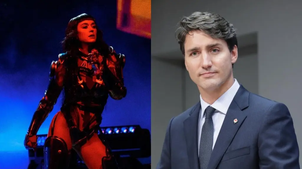 Katy Perry and Justin Trudeau