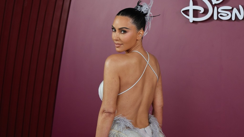 Kim Kardashian Makes a Bold Statement in Backless Attire