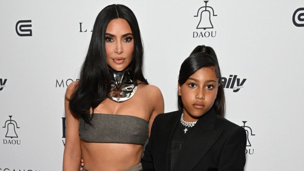Kim Kardashian and North West