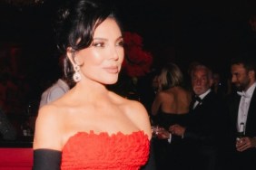 Kris Jenner Wows Fans in Off-Shoulder Red Dress