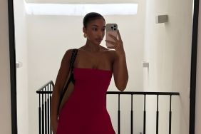 Lori Harvey's Bathrobe Photos Doing Makeup Are '2die4'