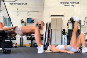 Video: Livvy Dunne Flaunts Abs in Tank Top & Teeny Tiny Shorts