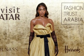 Lori Harvey's Thigh-High Slit Dress Is Guaranteed to Distract You