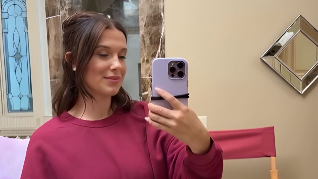 Millie Bobby Brown's Minidress Perfectly Captures Her Flirt in Video