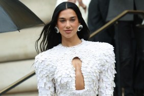 Dua Lipa Shows Off Her Dance Moves in Golden Bodysuit