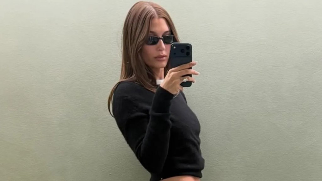 Hailey Bieber Turns Heads in Mini-Skirt Look