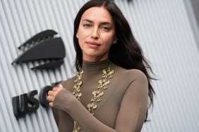 Irina Shayk Wearing Coned Bra Look Is Impossible to Ignore