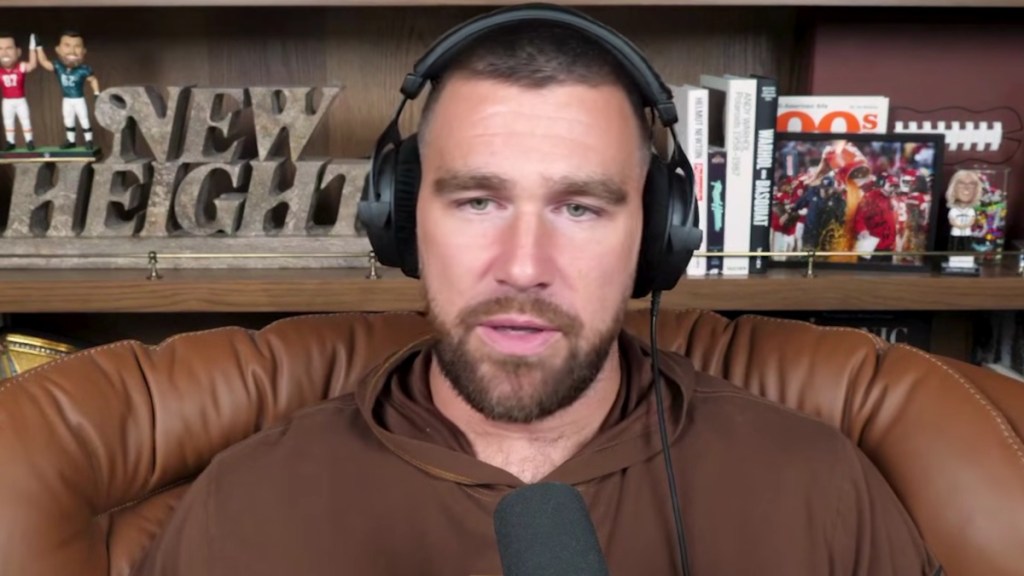 Travis Kelce Had This To Say About New Heights Podcast Milestone