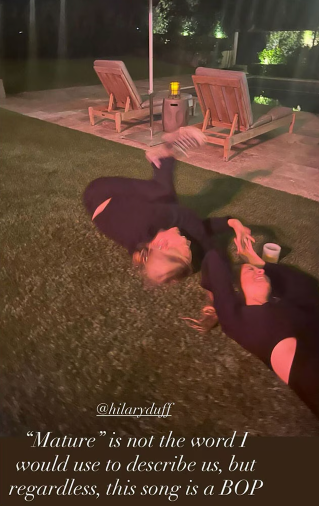 Hilary Duff and Nicole Richie