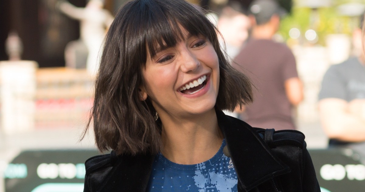 Nina Dobrev Works Out in Sports Bra, Says ‘Booty on Fire’