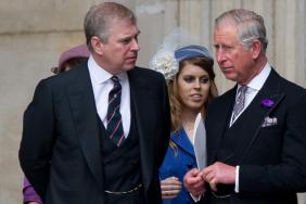 Prince Andrew, Princess Beatrice and Prince Charles