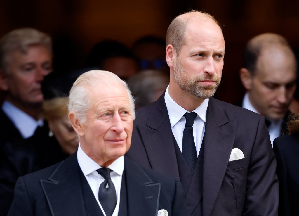 King Charles and Prince William 