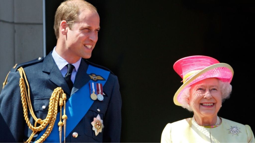 Queen and Prince William