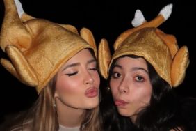 Sami Sheen Channels Monica Geller With Turkey Hat