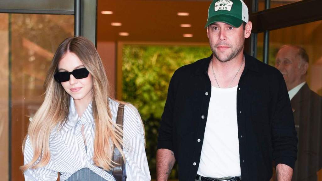 Scooter Braun and sydney sweeney