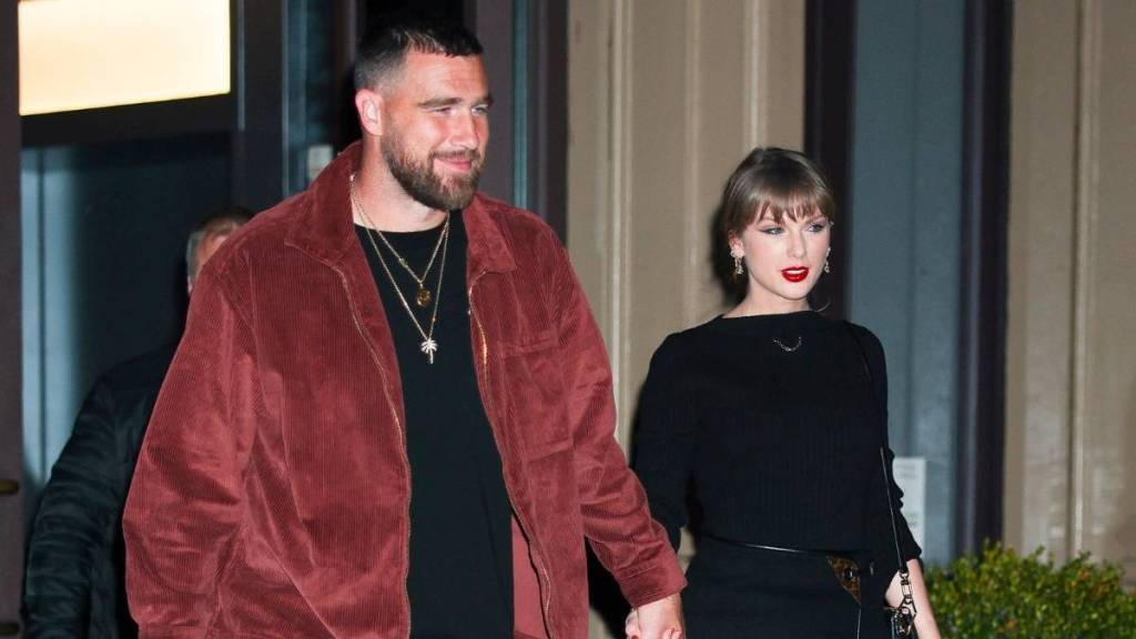 Taylor Swift and Travis Kelce