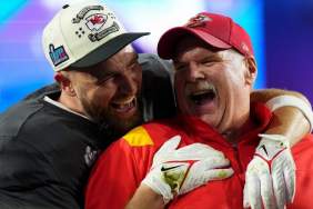 Travis Kelce and Andy Reid