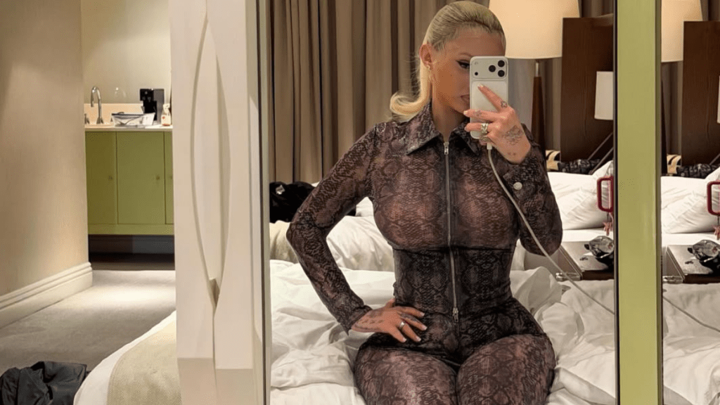 Alabama Barker’s Sheer Catsuit Photos Have a Cheeky Thong Tease