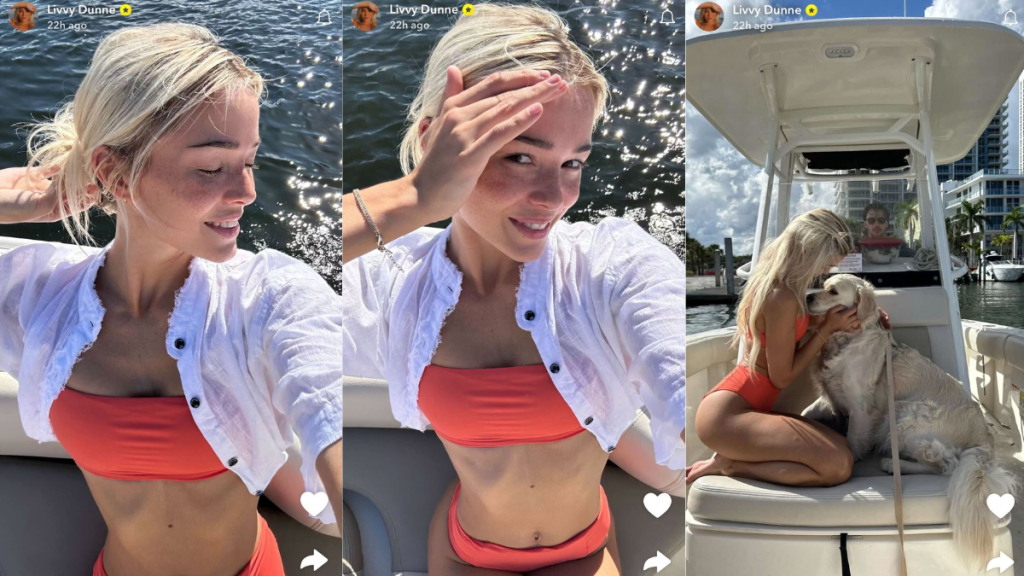 Livvy Dunne’s Bikini Photos Crank up the Florida Heat