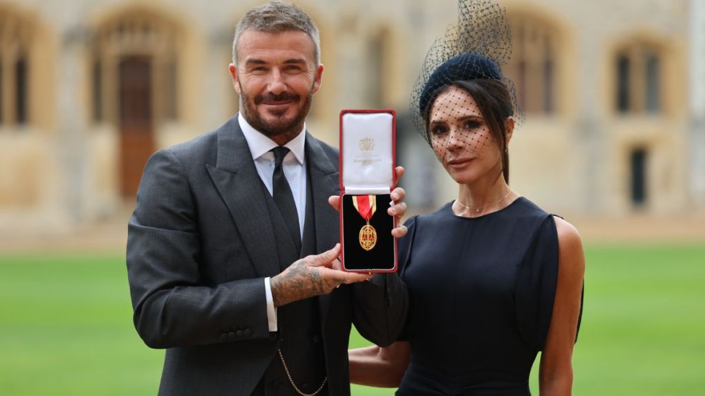 Photos: 'Proud' Victoria Beckham Celebrates David Beckham's Knighthood