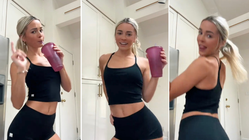 Livvy Dunne Flaunts Toned Body in Workout Fit Video