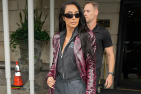 Kim Kardashian in Sheer Stockings Is a Sight To Behold