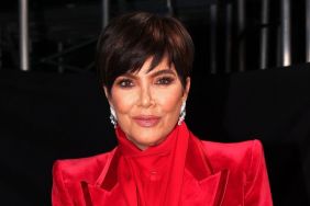 Kris Jenner's Red Strapless Dress Is Truly One of a Kind