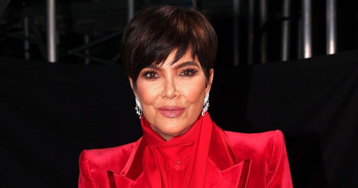 Kris Jenner’s Red Strapless Dress Is Truly One of a Kind