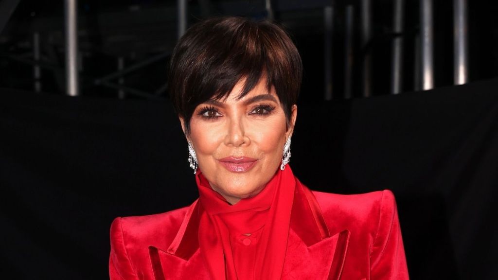 Kris Jenner's Red Strapless Dress Is Truly One of a Kind