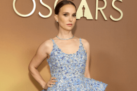 Natalie Portman Dazzles in Floral Dior Minidress