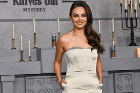 Mila Kunis’ Ivory Column Gown Channels Timeless Elegance
