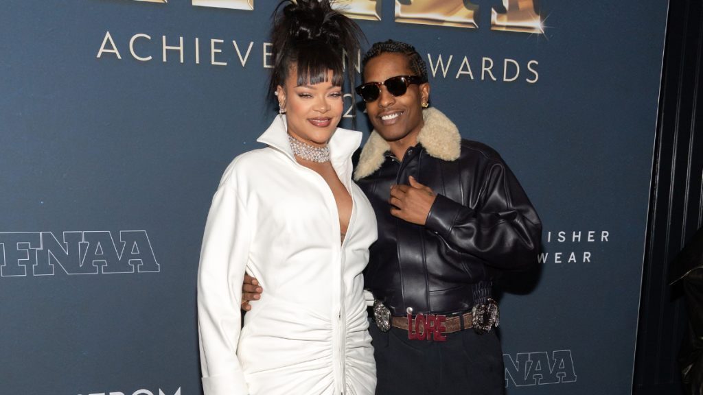 Rihanna & A$AP Rocky Match Fur Coat Looks for Date Night
