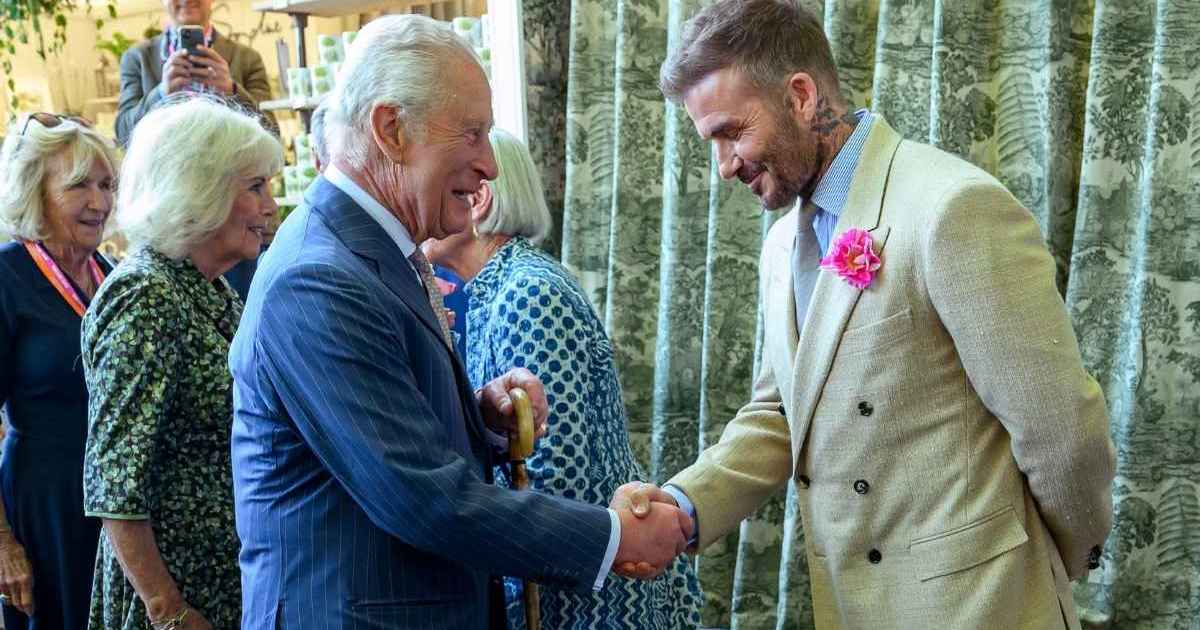 King Charles & David Beckham Bonded Over Estranged Sons —…