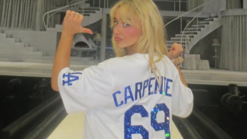 Sabrina Carpenter Wearing '69' Jersey Will Make Your Day