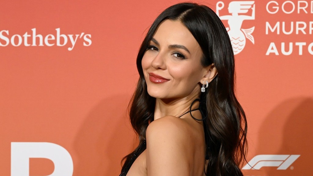 Victoria Justice Turns Heads in Sheer Backless Dress