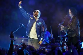 Eminem Takes Stage for ‘Electric’ Lions Thanksgiving Halftime Show