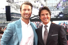 the running man glen powell tom cruise