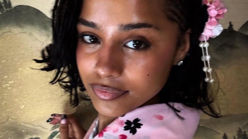 tyla mini shorts instagram