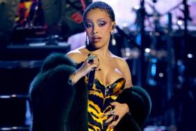 Doja Cat's Thong Makes Her Fully Sheer Perilla Fishnet Catsuit Riskier