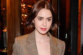 Lily Collins Elevates Power Dressing with a McQueen Three-Piece