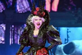 Lady Gaga's Sheer Black Dress Is Nothing Short of Dramatic