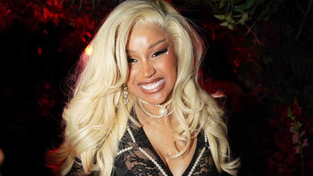 Cardi B in Black Cutout Dress Demands Your Full Attention